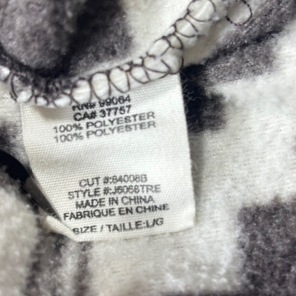 Y2K Billabong Zip Hoodie M / L Black Gray Southwestern Geometric Surfer Skate - Picture 5 of 11